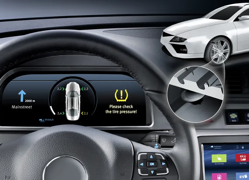 Obbligatorio da novembre il sistema di monitoraggio della pressione degli pneumatici