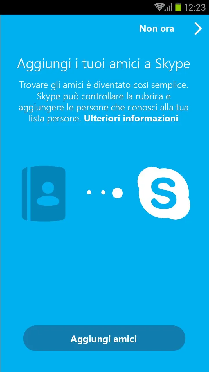 Skype 5.0 per Android: trovare gli amici diventa un gioco da ragazzi