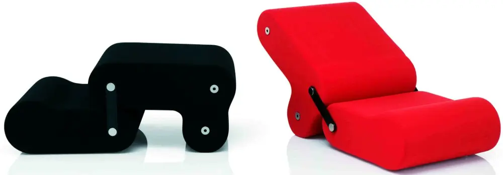 B-Line Multichair design by Joe Colombo: tante posizioni per il relax  