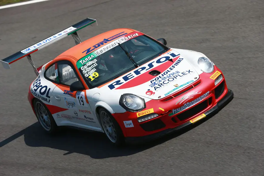 Targa Tricolore Porsche, Stefano Pezzucchi e Fabrizio Angelo Comi vincono a Monza 