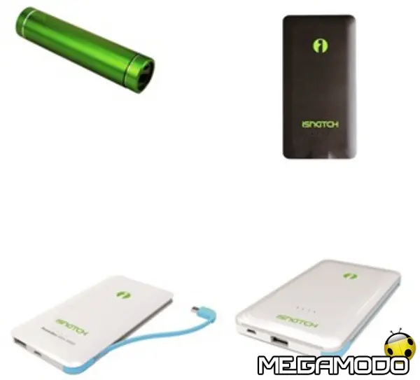 Power Bank G Isnatch: mai più senza batteria