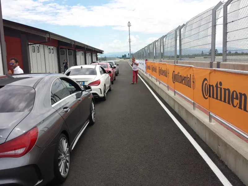 Continental e AMG: l'emozione della guida in pista