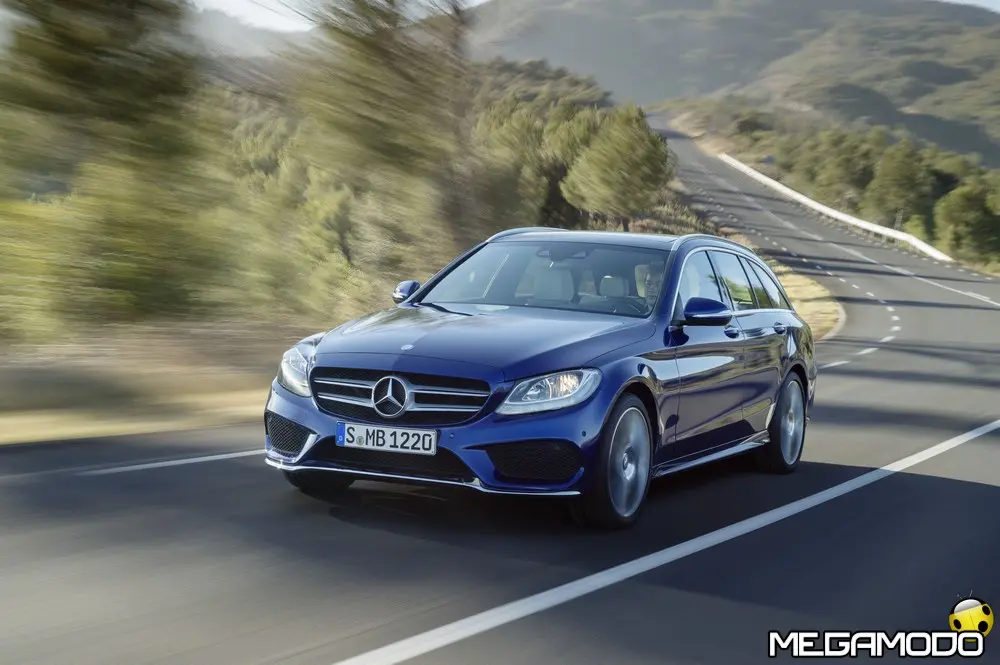 Mercedes-Benz Classe C Station Wagon, prova su strada