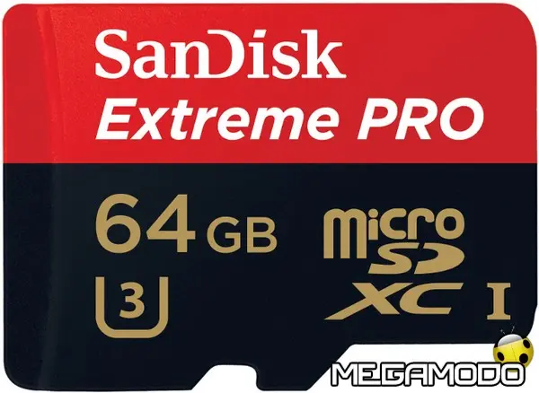 SanDisk lancia la scheda di memoria Extreme PRO microSDXC UHS-I da 64GB