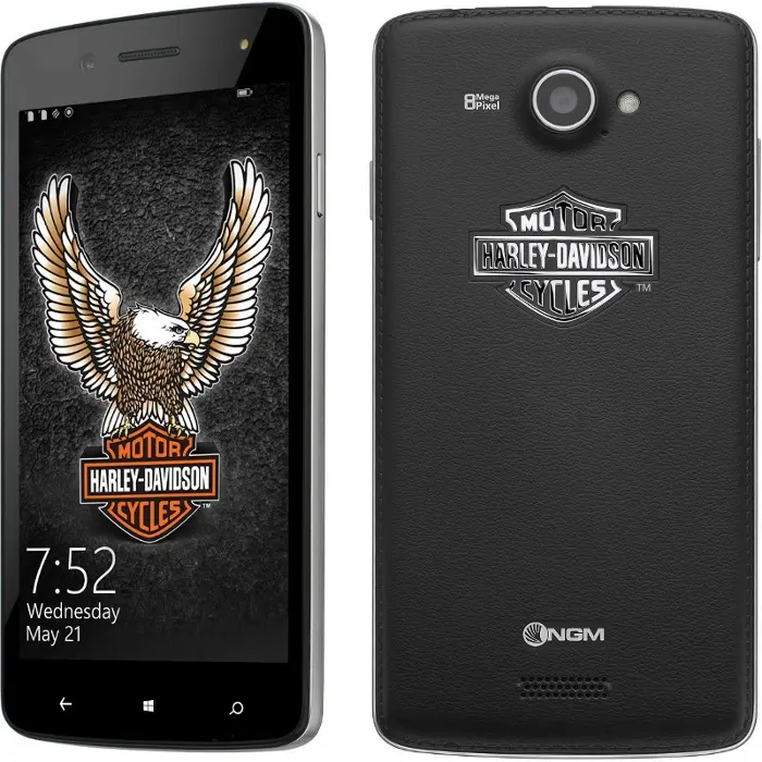 Smartphone NGM Harley-Davidson con sistema operativo Windows Phone