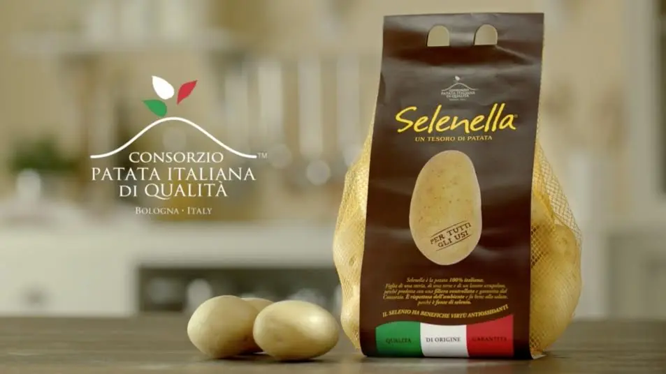 Selenella, la patata 100% italiana,  è protagonista in Tv