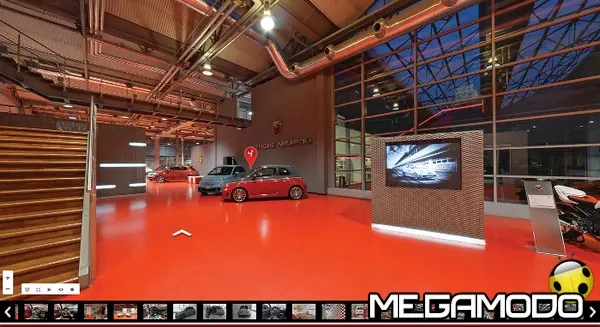 Le Officine Abarth di Torino su Google Street View
