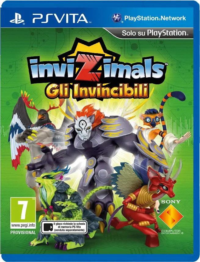 E' arrivato "Invizimals Gli Invincibili" per PS Vita