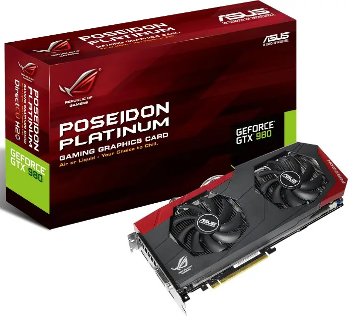 ASUS Republic of Gamers lancia la scheda grafica Poseidon GTX 980