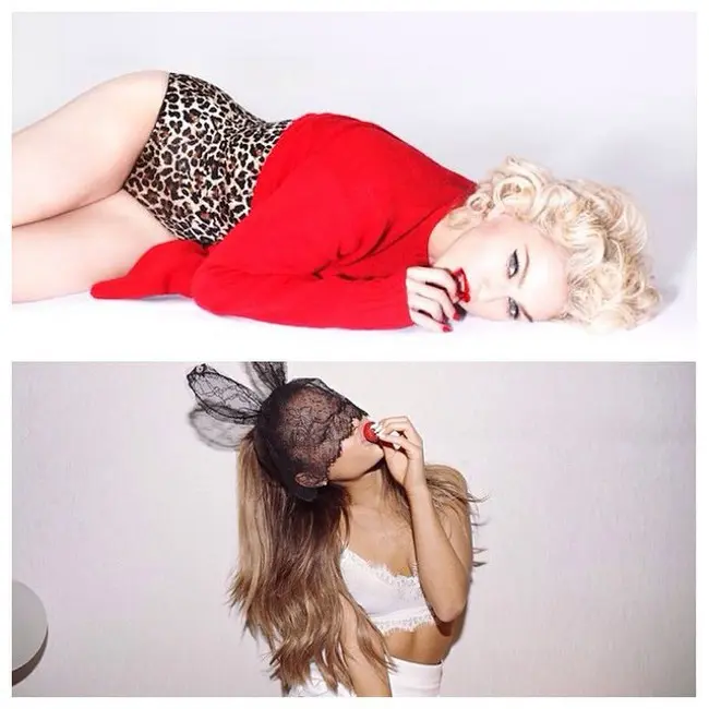 Grammy 2015: Madonna e Ariana Grande live sul palco dello Staples Center di Los Angeles