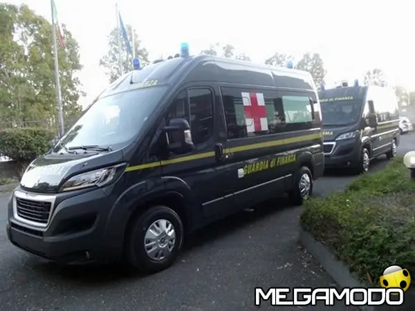 EXPO 2015: Peugeot ambulanza ufficiale della Guardia di Finanza 