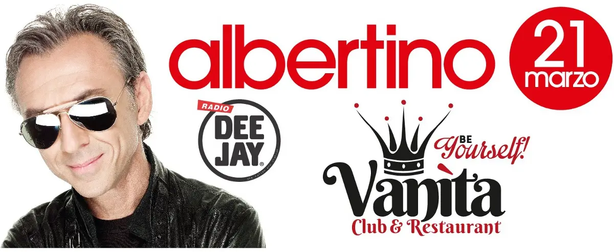 Albertino il 21 marzo al Vanìta di Cavernago