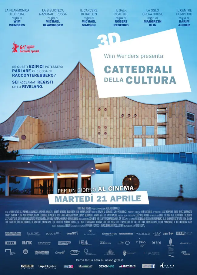 Arriva al cinema Cattedrali della Cultura 3D, solo il 21 aprile