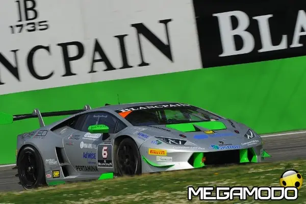 Lamborghini Blancpain Super Trofeo: punti utili in ottica campionato per Alberto Cerqui a Monza