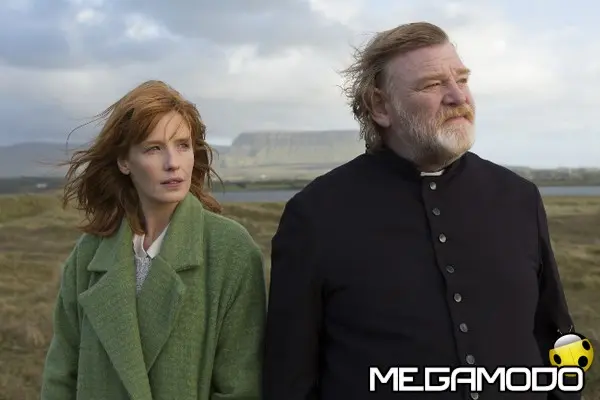 kelly reilly and brendan gleeson in calvary