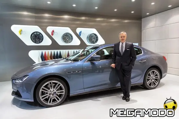 maserati al salone dellauto di shanghai 2015 harald wester maserati ceo al fianco della ghibli ermenegildo zegna edition