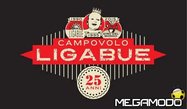 campovolo logo su nero