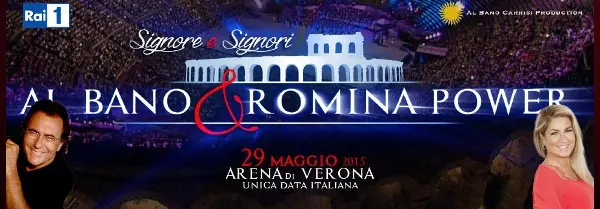 Al Bano e Romina Power stasera all'Arena di Verona