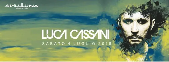 Luca Cassani il 4 luglio al Luna Glam Club di San Teodoro
