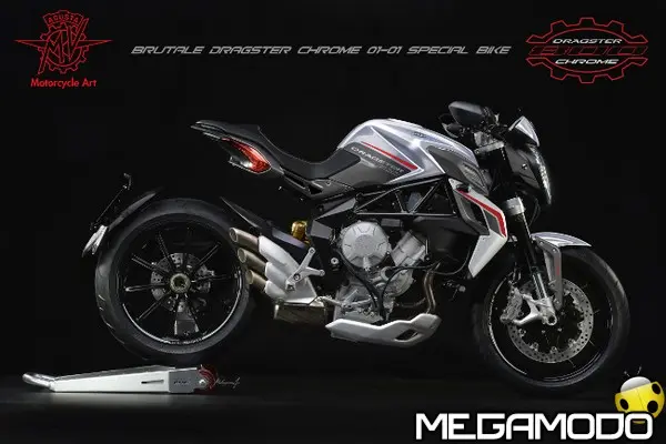 dragster 800 chrome for charity