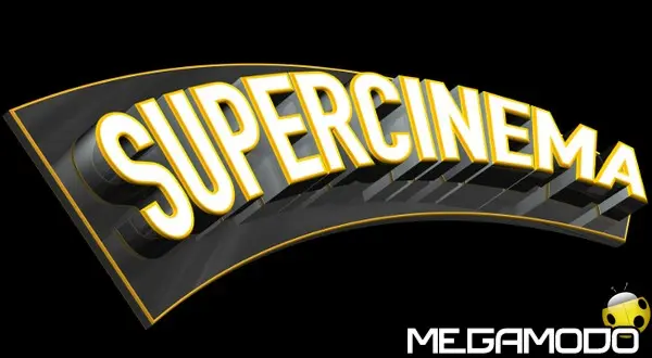 supercinema logo su nero