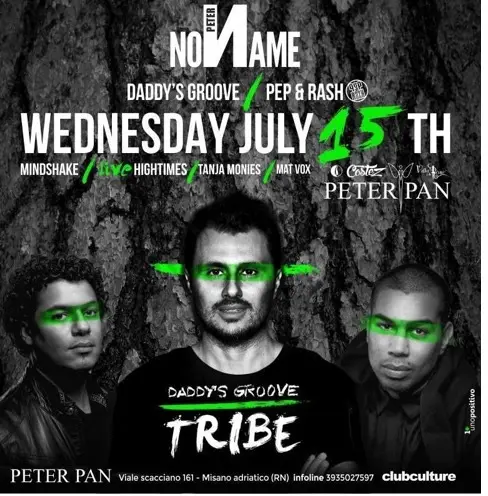 Daddy’s Groove il 15 luglio al Peter Pan di Misano 