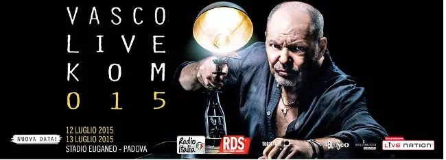 VASCO ROSSI in concerto a Padova il 12 e il 13 luglio