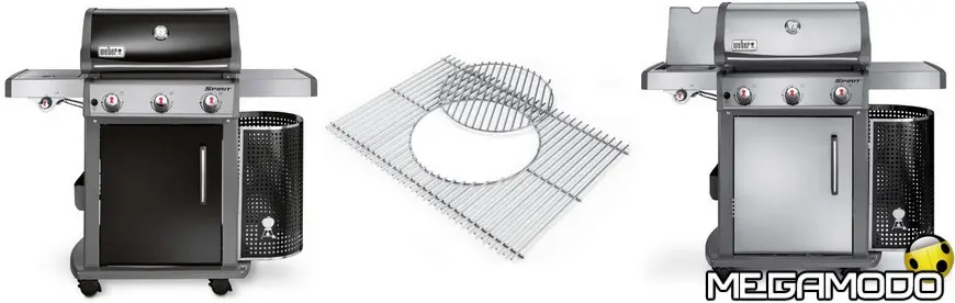 Barbecue a gas SPIRIT di Weber con SEAR STATION e GRIGLIA GBS