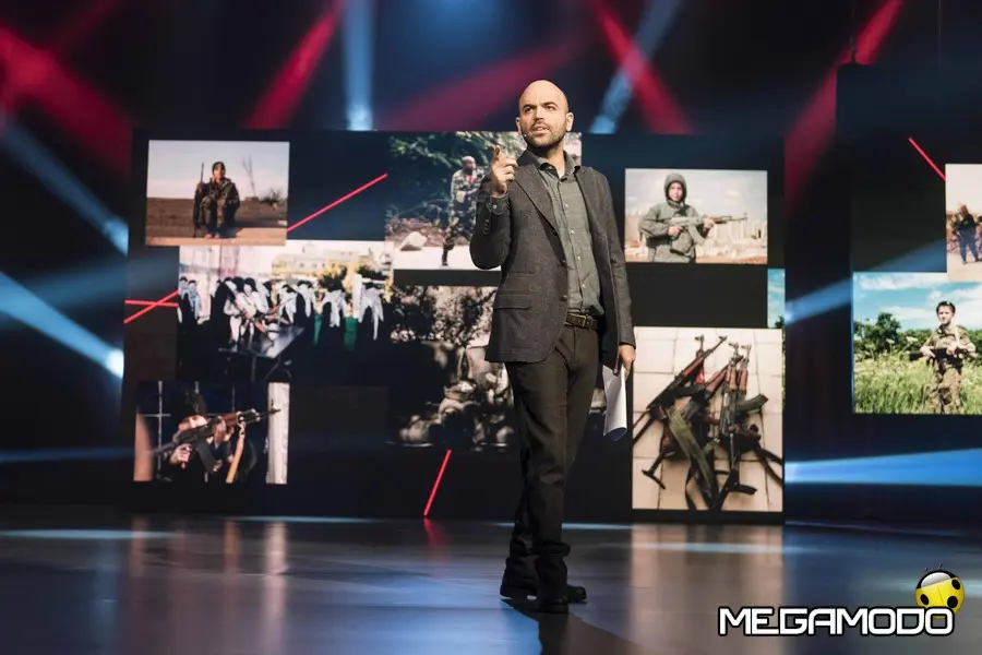 Roberto Saviano presenta 'Imagine'