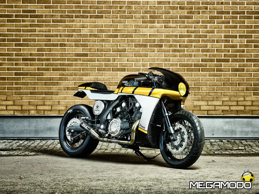 NUOVA YAMAHA YARD BUILT VMAX ‘CS_07 GASOLINE’ BY IT ROCKS!BIKES