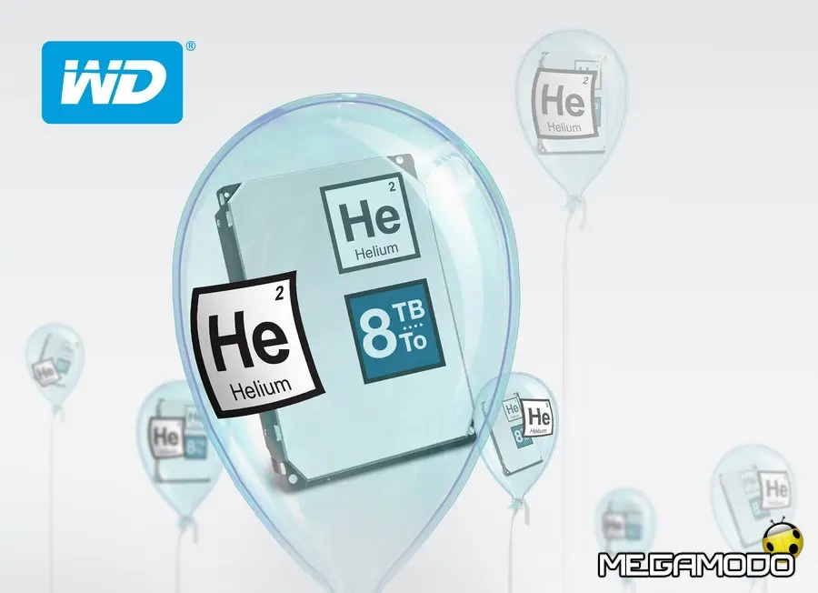 Western Digital, nuovi Hard Disk ad 8TB