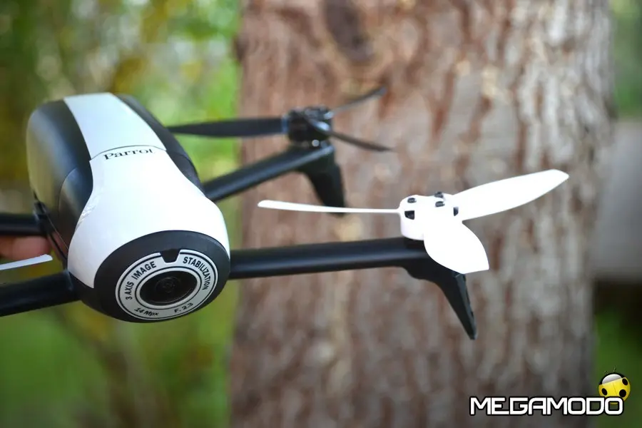 Drone Parrot Bebop 2, che viaggio!