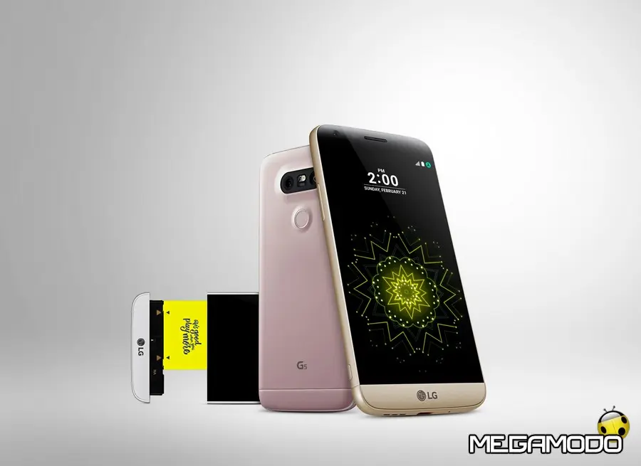 LG G5, lo smartphone che non ti abbandona mai!