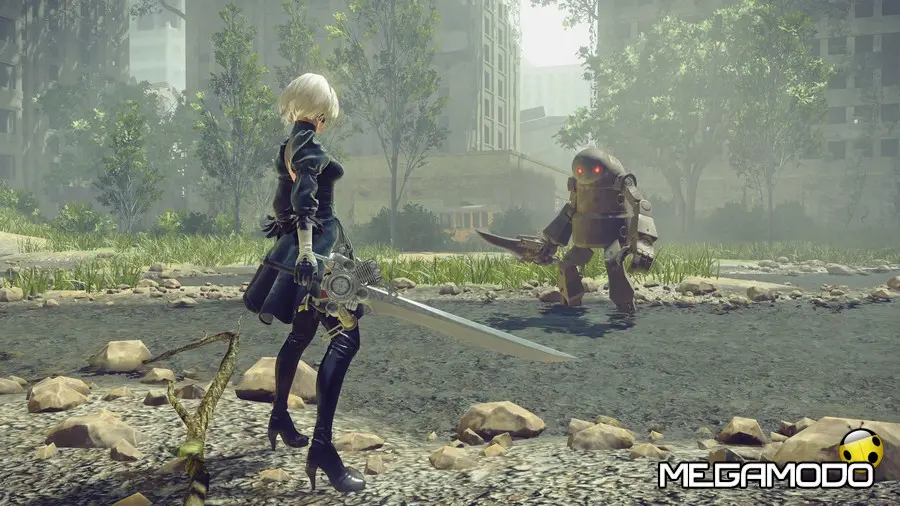 Nier: Automata, la collaborazione con Final Fantasy XV per l'Engine Blade di Noctis