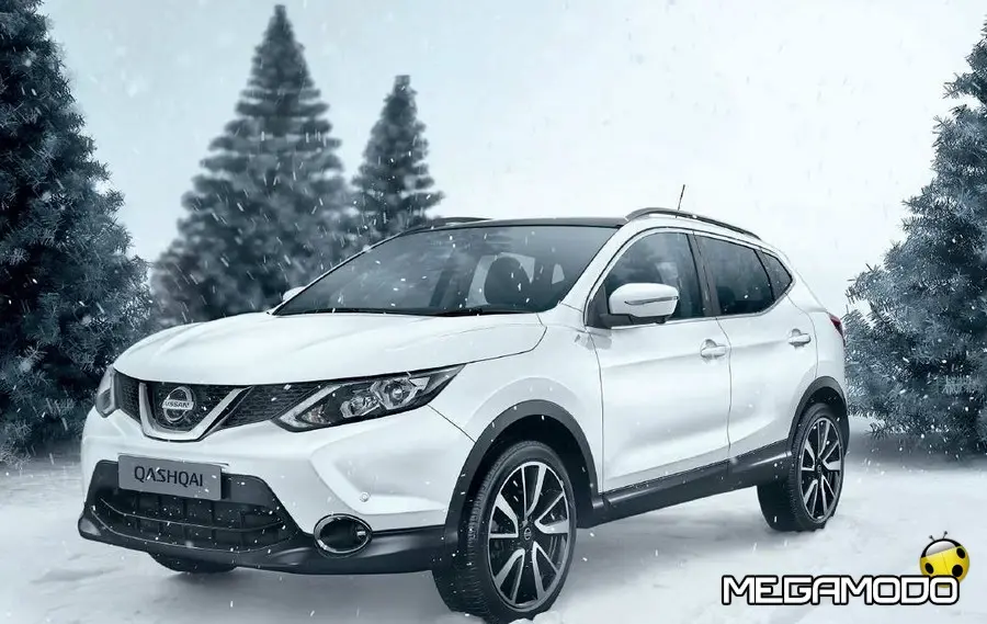 Il Natale è White Pearl Brilliant con Nissan Qashqai
