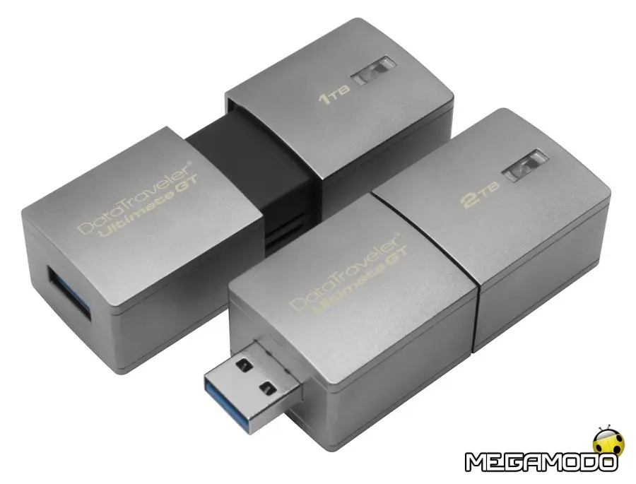 Kingston presenta il Flash Drive più capiente al mondo