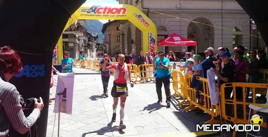 MOD_Giuliano Cavallo in gara con Sport Smart Watch Suunto Spartan Ultra