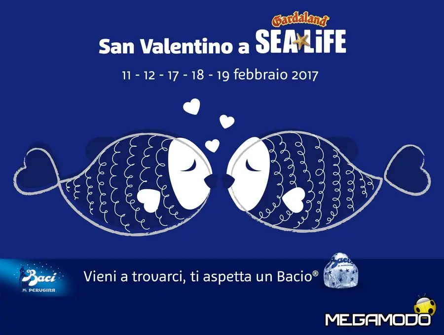 San Valentino a Gardaland Sea Life Acquarium