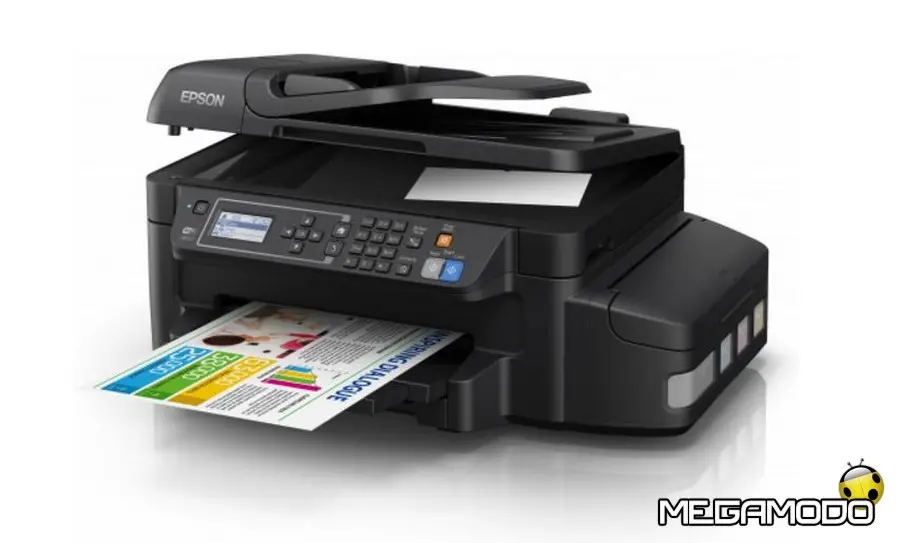 Epson EcoTank ET-4550, costo di stampa ridotto del 74%