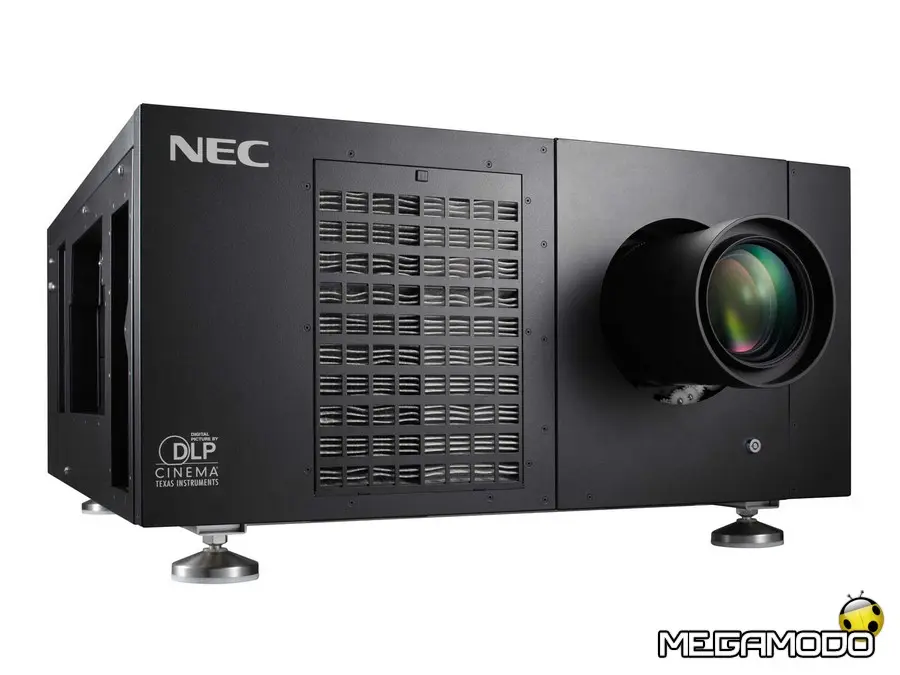 NEC, nuovo proiettore laser 4K RGB NC3540LS con tecnologia IPG