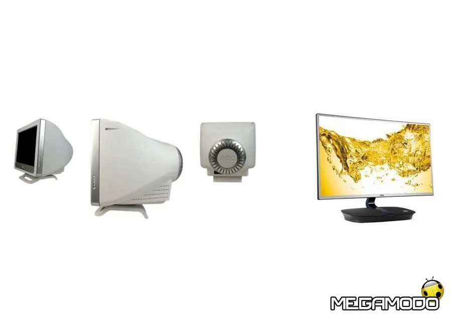 AOC, evoluzione del design dei monitor