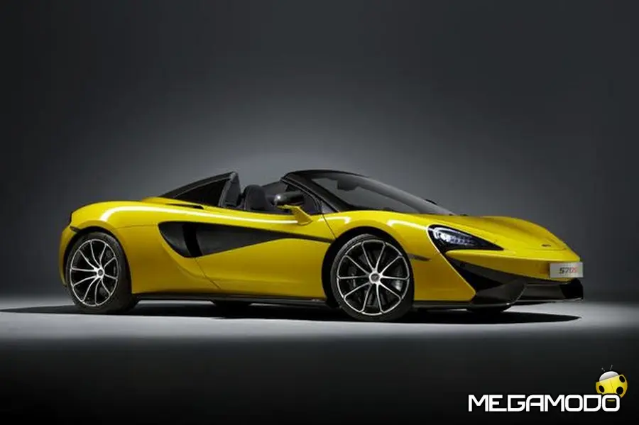 McLaren 570S Spider: una cabriolet senza compromessi