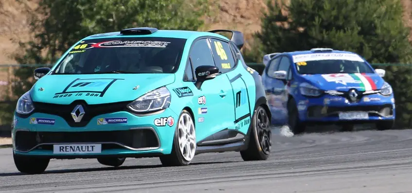 Massimiliano Pedalà a Brno concede il bis e vince anche Gara 2 della Clio Cup Italia