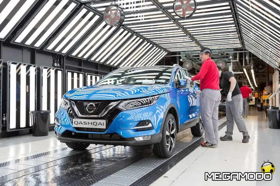 Nissan Qashqai, al via la produzione in Europa