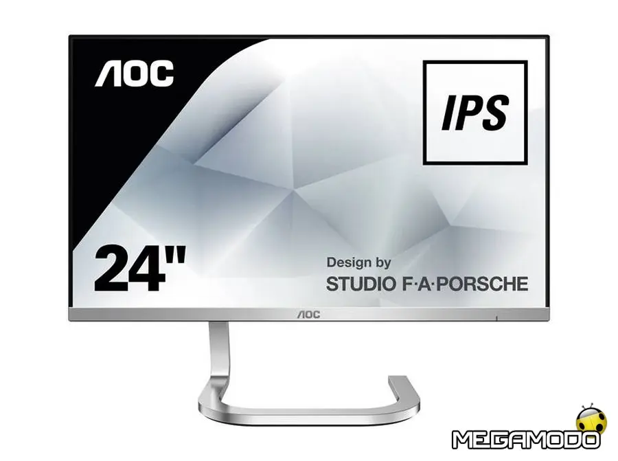 Monitor AOC, progettato da F.A. Porsche, finalmente disponibili
