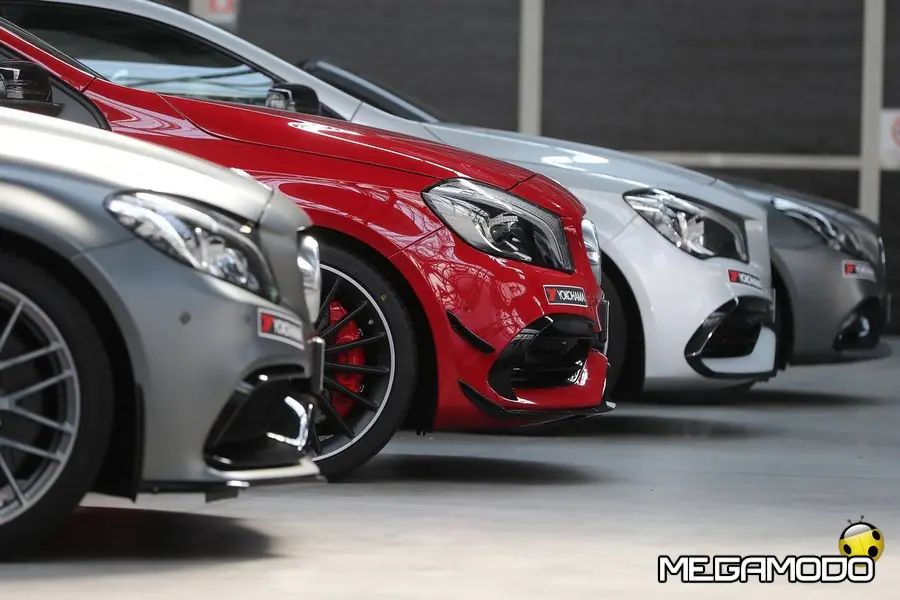 Yokohama a Monza per i 50 anni di AMG