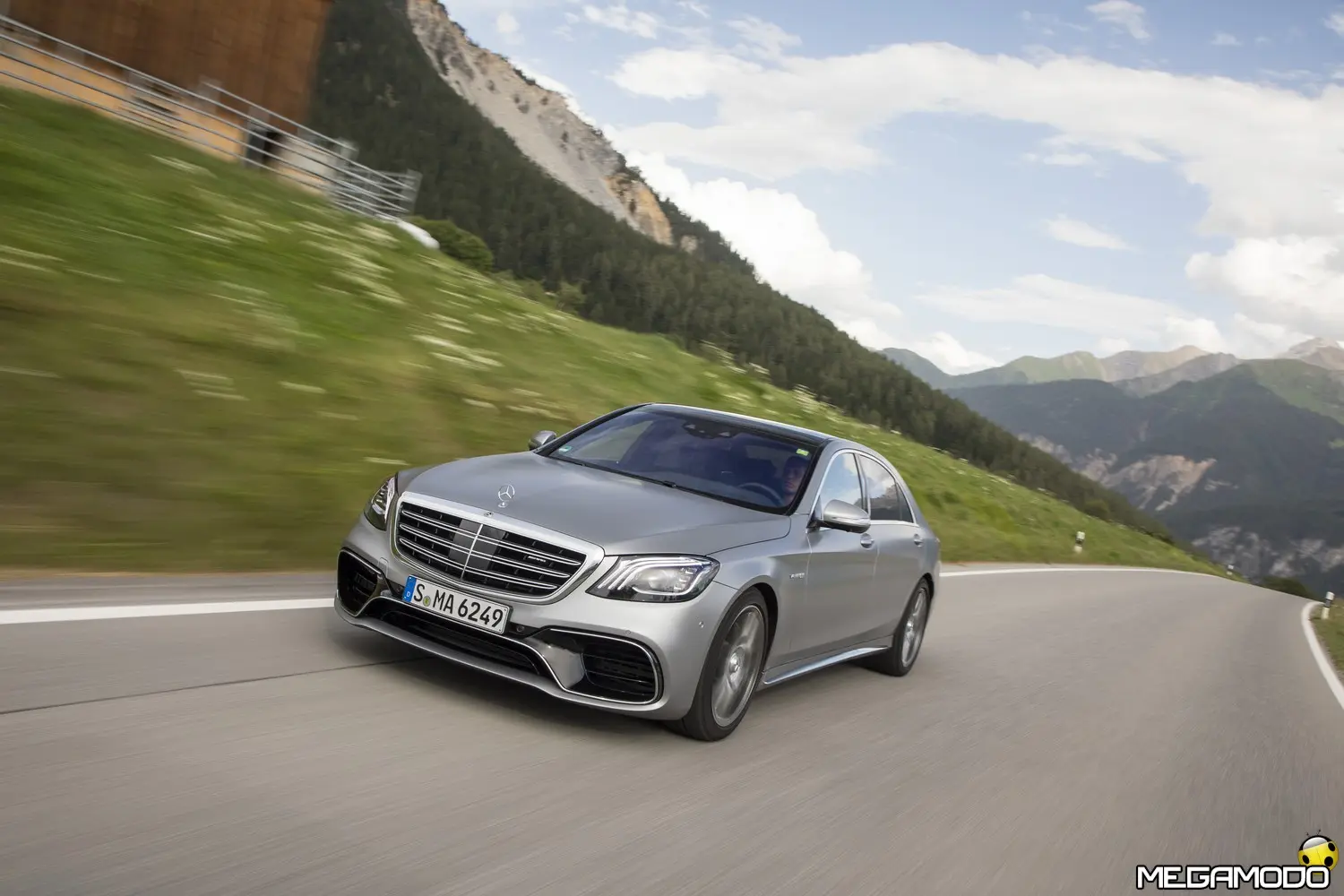 Mercedes-Benz Classe S, prova su strada