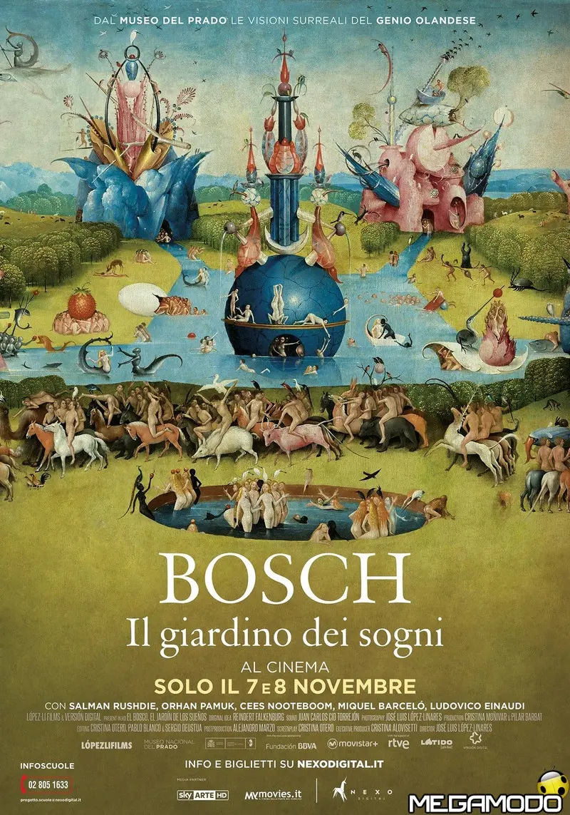 "Bosch. Il giardino dei sogni", solo il 7 e 8 novembre al cinema