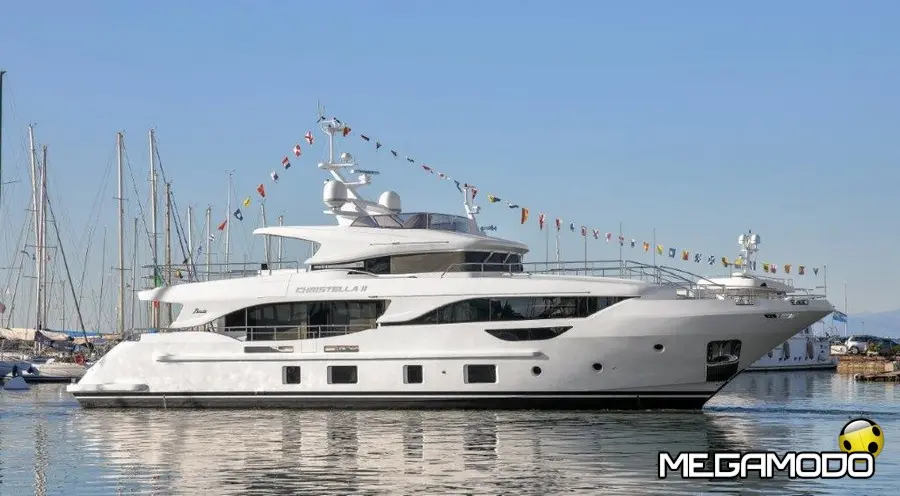 Varato il primo Delfino 95' M/Y Christella II