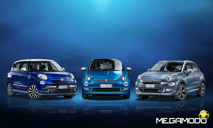 Famiglia 500 Mirror: disponibile in tutta Europa la gamma Fiat più connessa di sempre